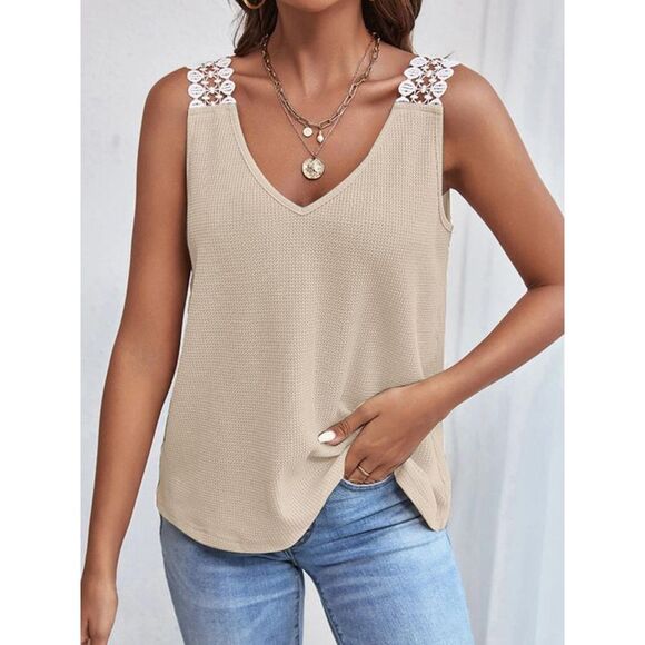 Elastic Straps Women Knit Camisole
